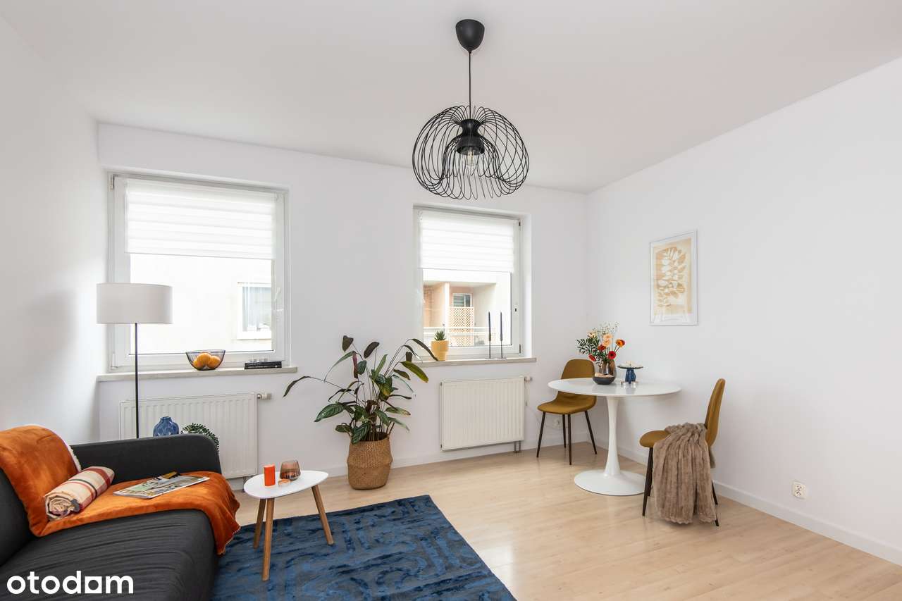 Kawalerka z aneksem sypialnianym i balkonem 35 m2 – przy Malcie - Pełny obrazek: 1/18