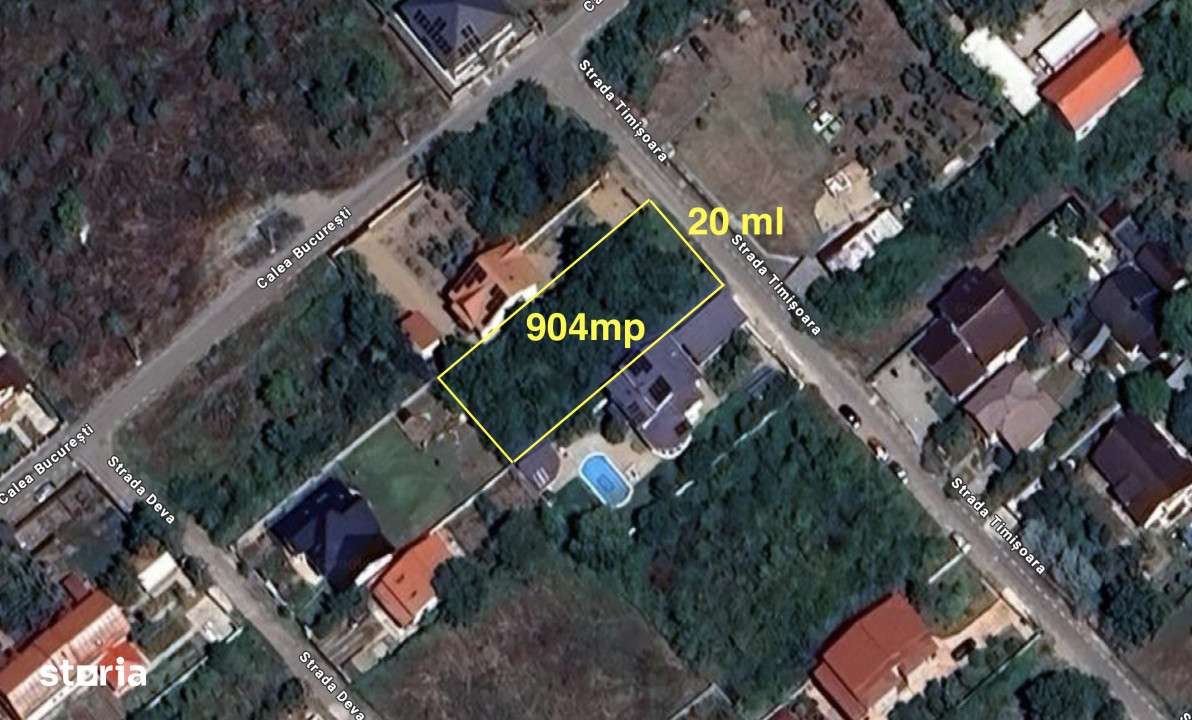 Teren de vanzare in Branesti -Deschidere 20m-Asfalt-Toate utilitatile-0