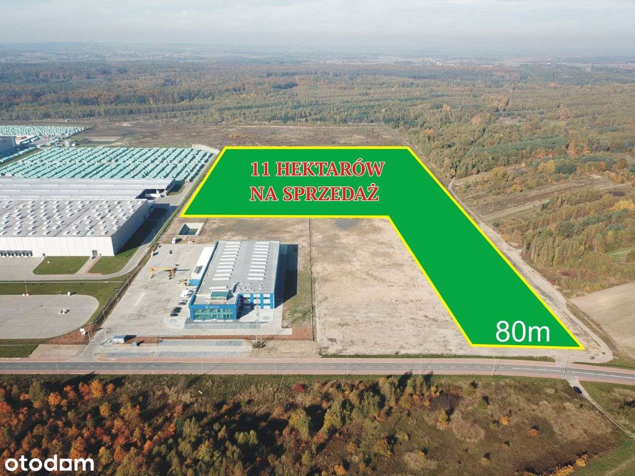 Grunty inwestycyjne na obrzeżach Opoczna