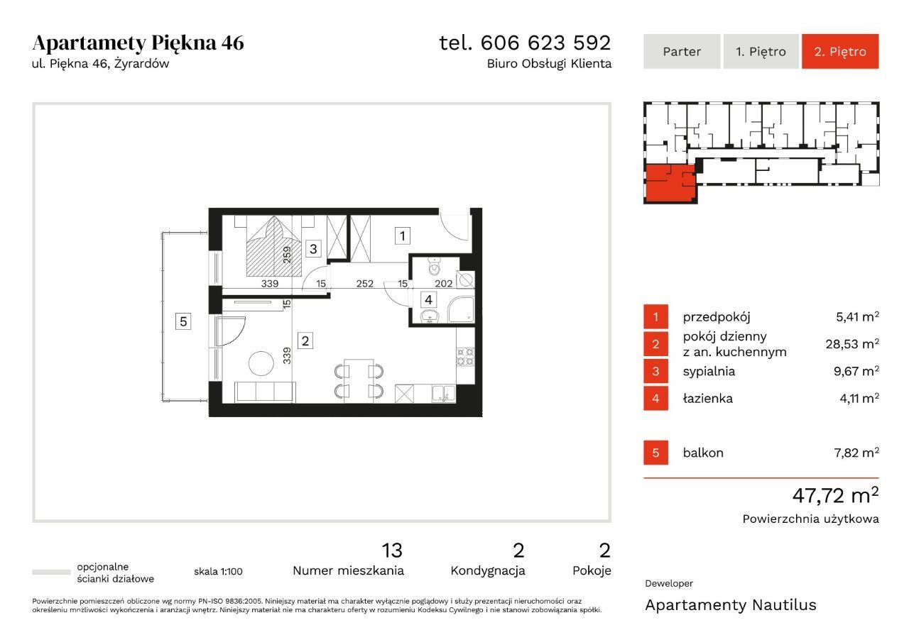 Piękna 46 nowe mieszkania w Żyrardowie