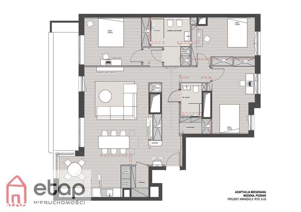 Nowy apartament 125,89 m² w sercu Jeżyc.-8