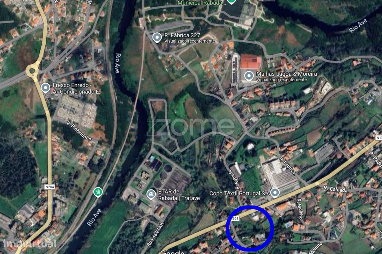 Terreno urbanizável à face da EN 105 (Porto - Guimarães) - Grande imagem: 4/13