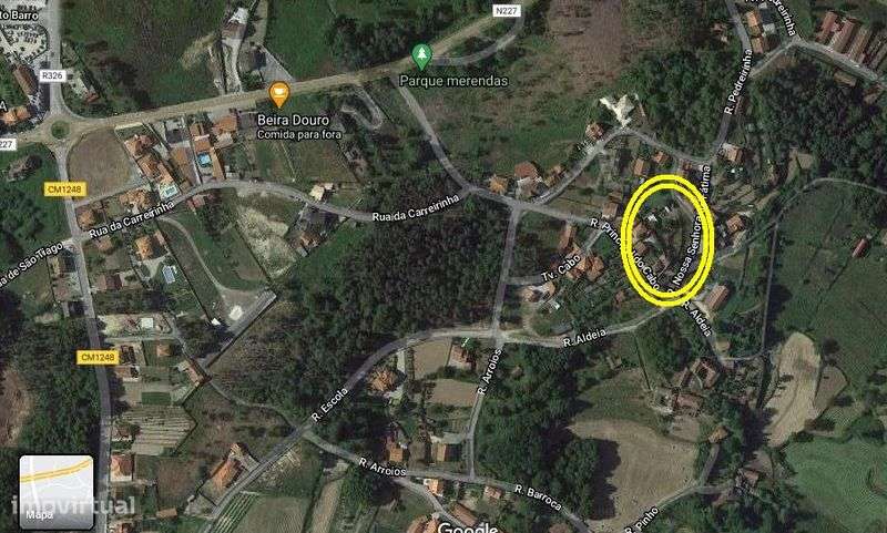 Moradia para reconstrução e Quinta com barracão, canastro e poço. - Grande imagem: 4/11