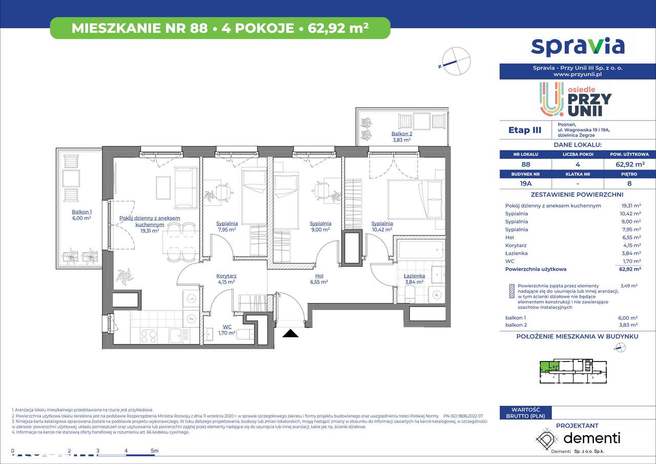 Mieszkanie – Poznań - Widok 2