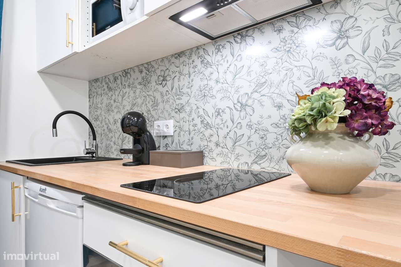 T0 Mobilado e Equipado - Despesas incluídas - Arrendamento Temporário - Grande imagem: 4/12