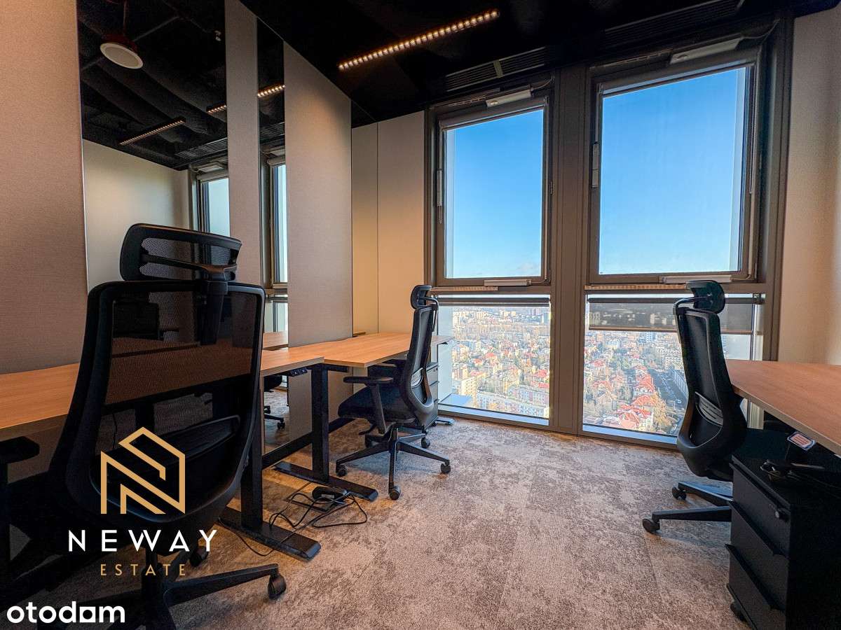 Widokowe biuro z panoramą Krakowa w Unity Centre - Pełny obrazek: 4/16