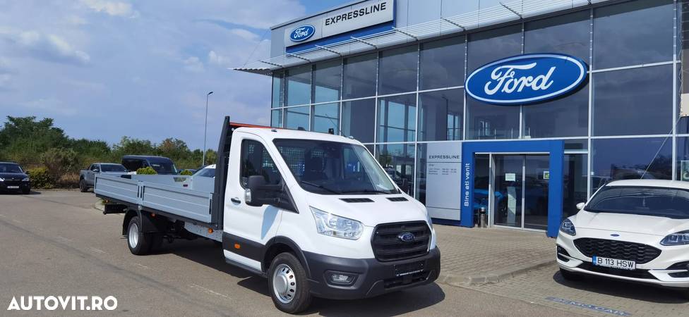 Ford Transit 3 locuri + bena 5.2 m - 1