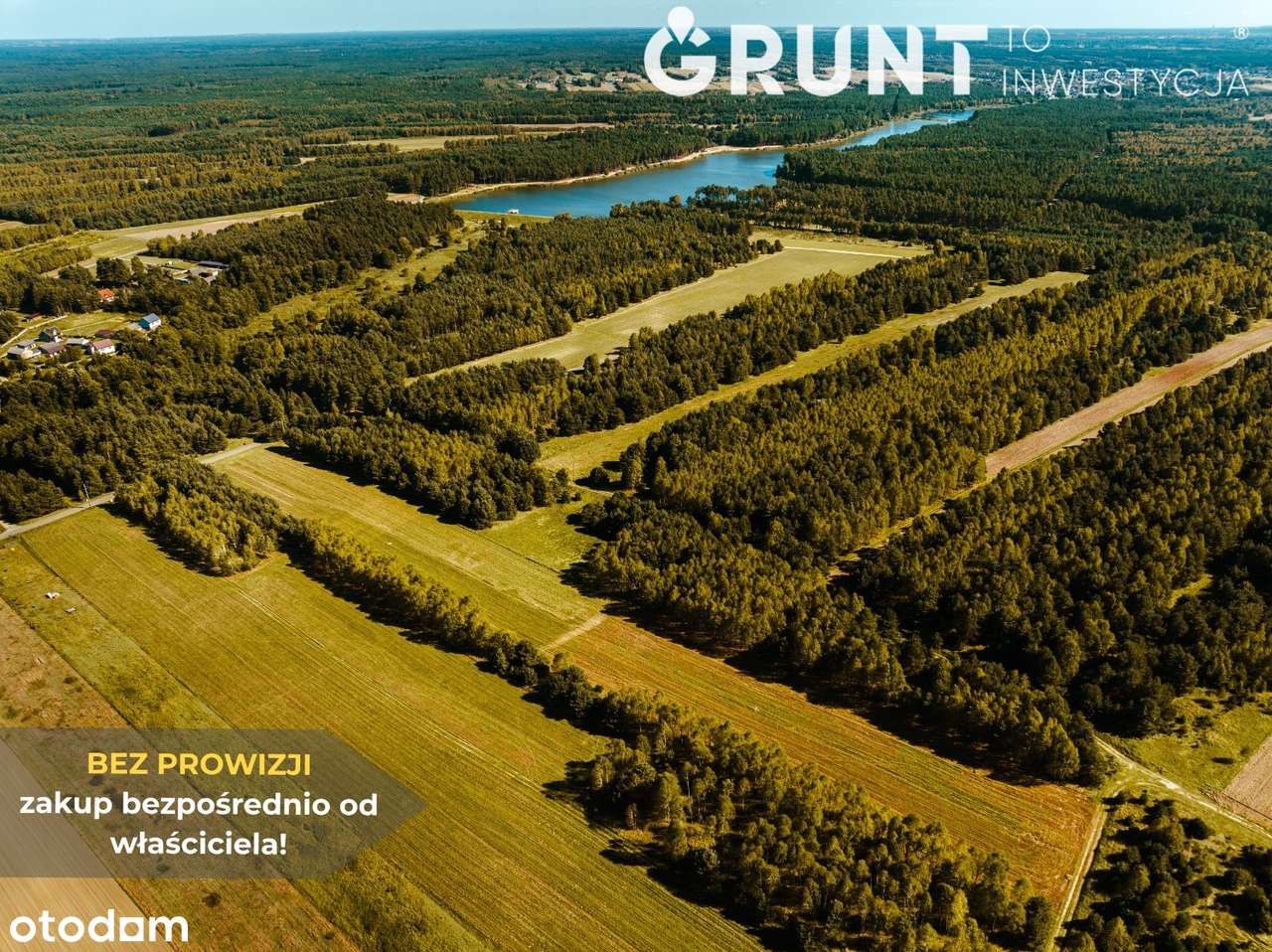 Działki w sąsiedztwie zalewu, droga asfaltowa-0