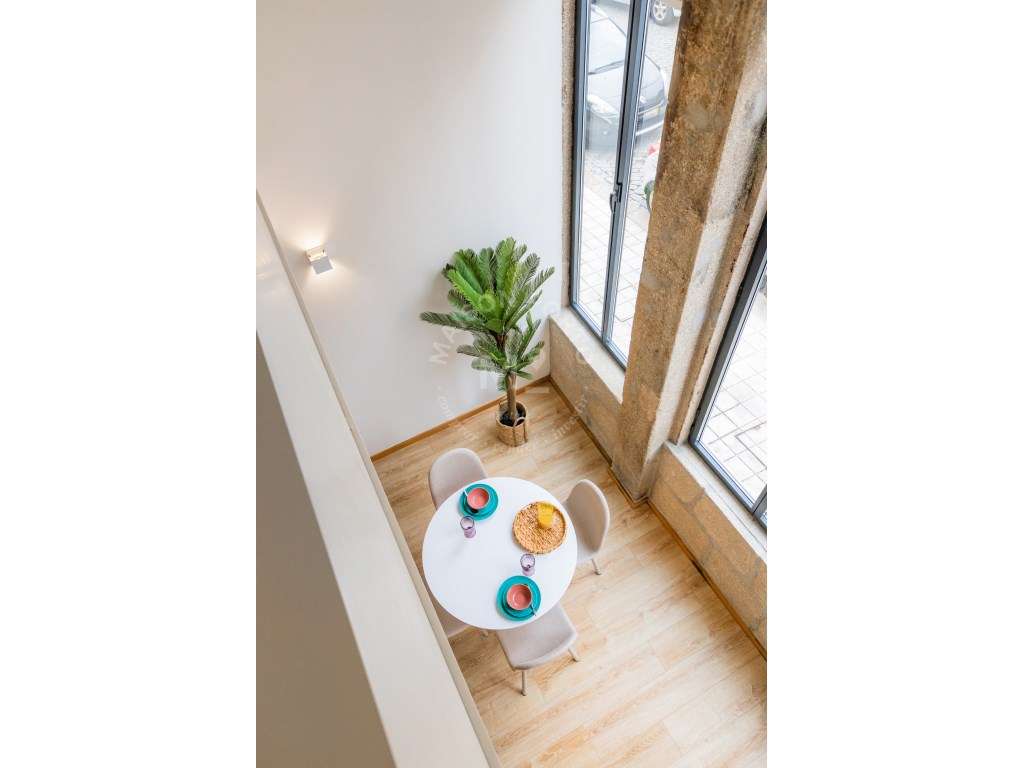 Apartamento T1 Duplex Totalmente Equipado e Mobilado no Bonfim, Porto-20