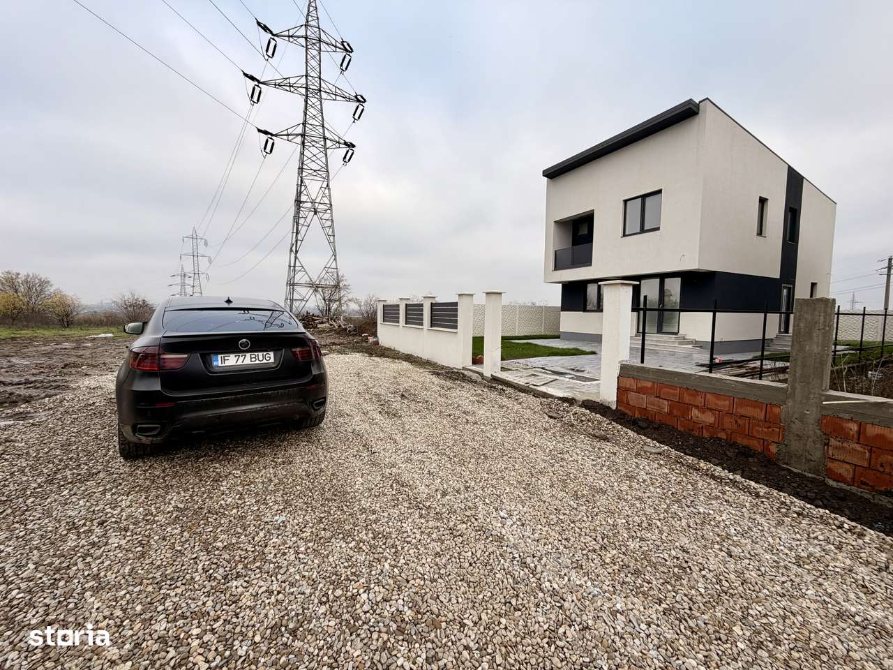 Casa individuala cu dormitor la parter. 4 cam. Teren 300 mp - Imagine principală: 4/20
