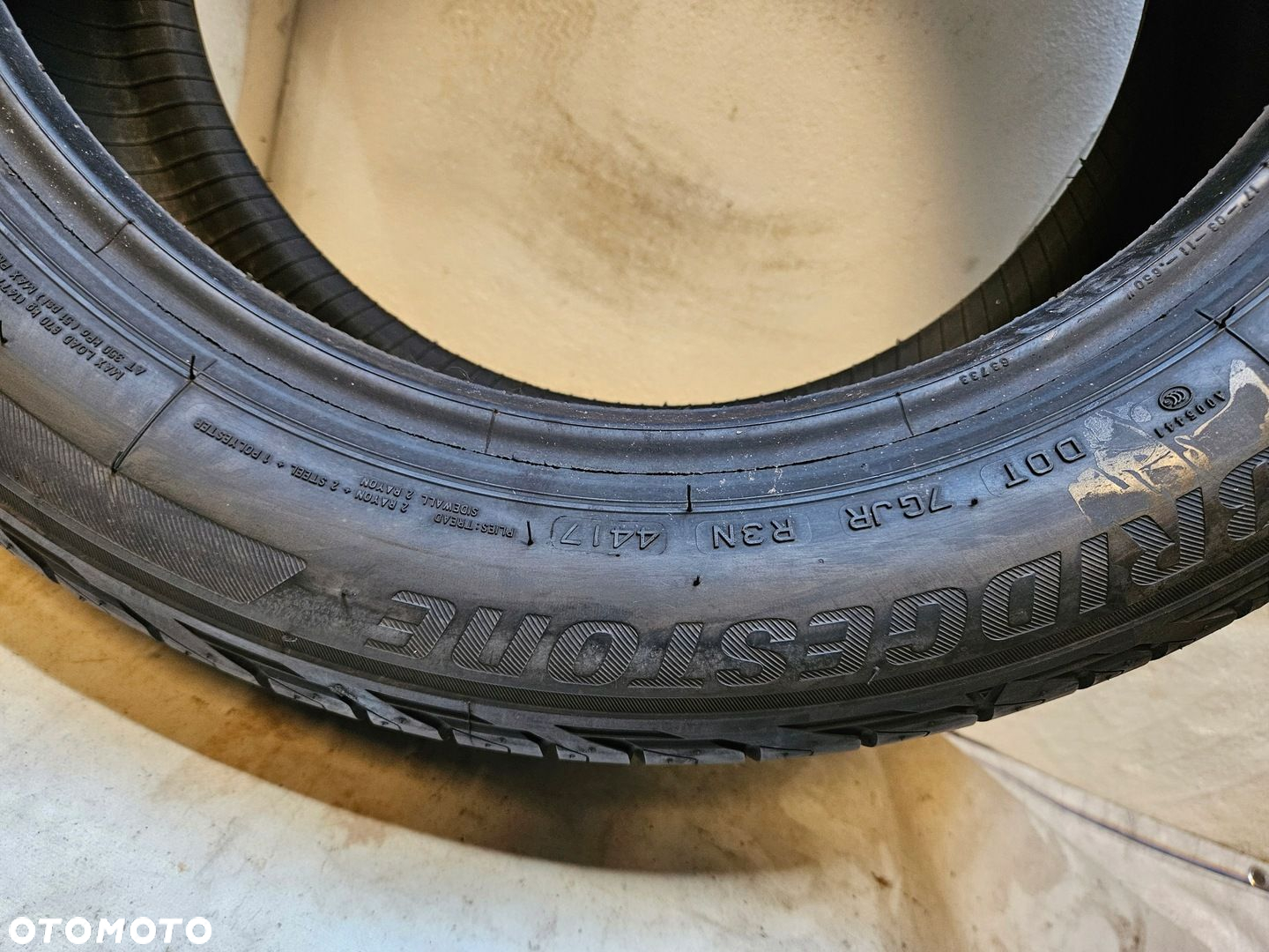 225/50/17 225/50r17 94w Bridgestone turanza t005 RFT - 3