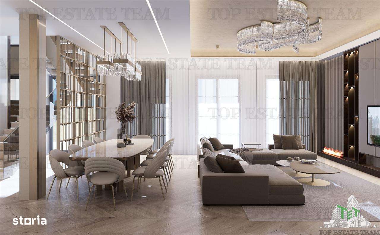 Vila Premium de Vanzare | 600 mp | Teren 1000 mp | Finalizare 2025 | F-4