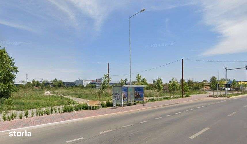 Theodor Pallady-teren 12612 cu dubla deschidere de 63ml,  la bulevard - Imagine principală: 4/4