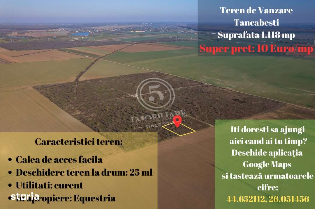 Ocazie- Teren Intravilan de Vanzare- Peris Snagov- Doar 10 euro/mp-1