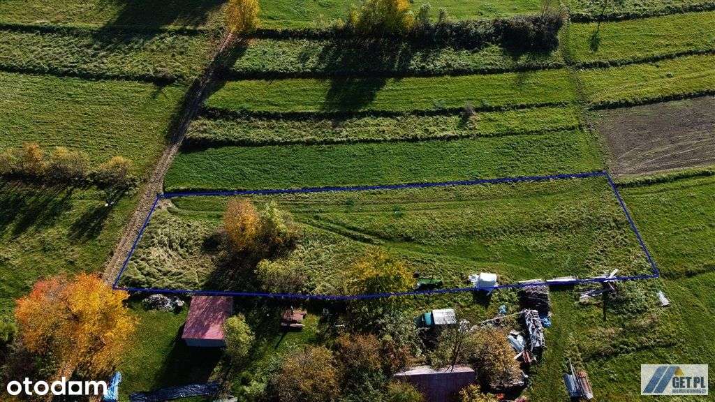 14 a budowlane + 14800 m2 lasów Skomielna Czarna - Pełny obrazek: 4/8