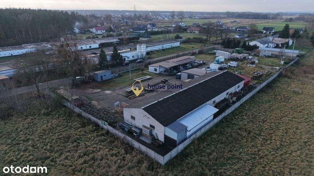 Hala 532 m²+ biuro 114m2 |Działka 2500 m² Rurzyca-0