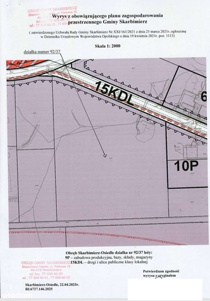 Na Sprzedaż Uzbrojony Grunt 5 Ha pod Aktywność Gospodarczą Blisko A4-9
