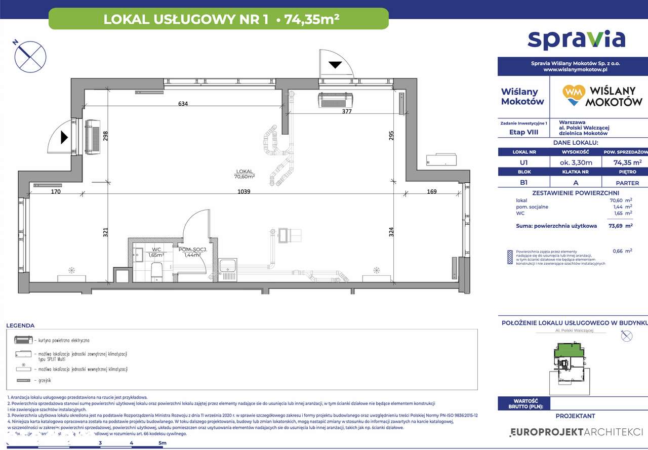 Unikalny narożny lokal - Aleja Polski Walczącej - Pełny obrazek: 5/5