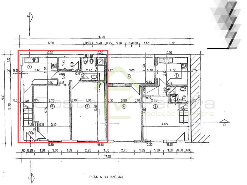 Moradia T3 +1 com espaço exterior e vista campo a minutos das Praias-25