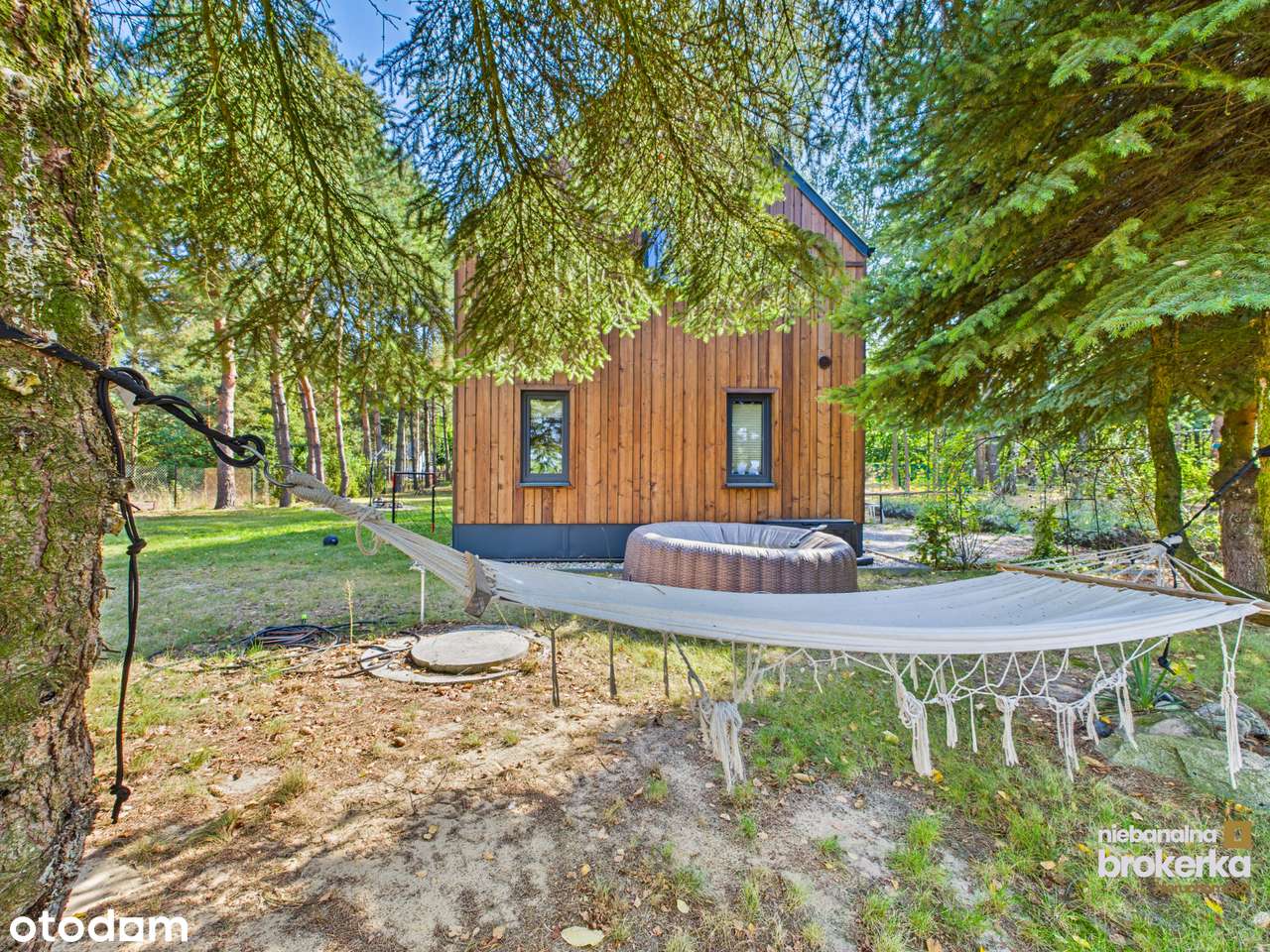 Oaza spokoju z 2 domami. Jacuzzi, tyrolka! Blisko W-wy.-18