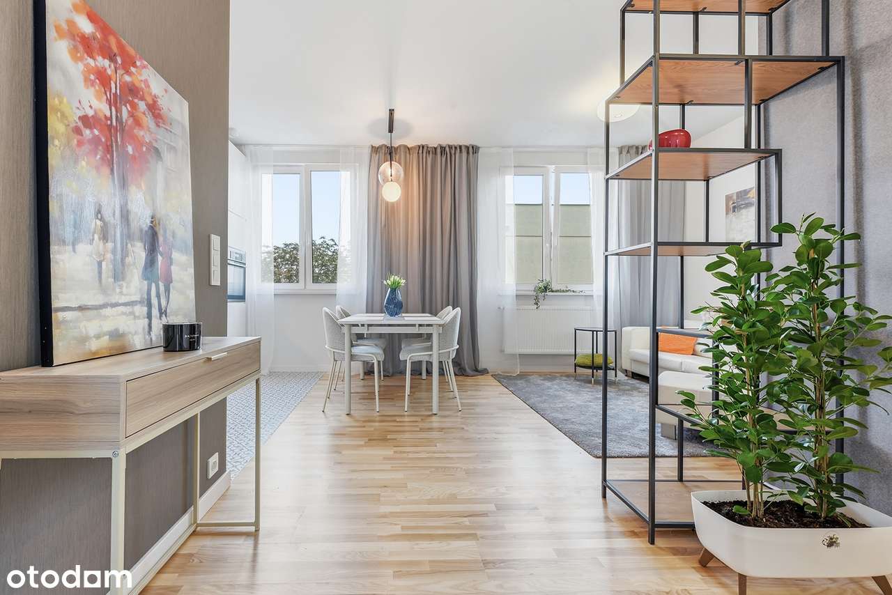 Plac Hallera | 2 pokoje z balkonem | V piętro z widokiem | Winda-3