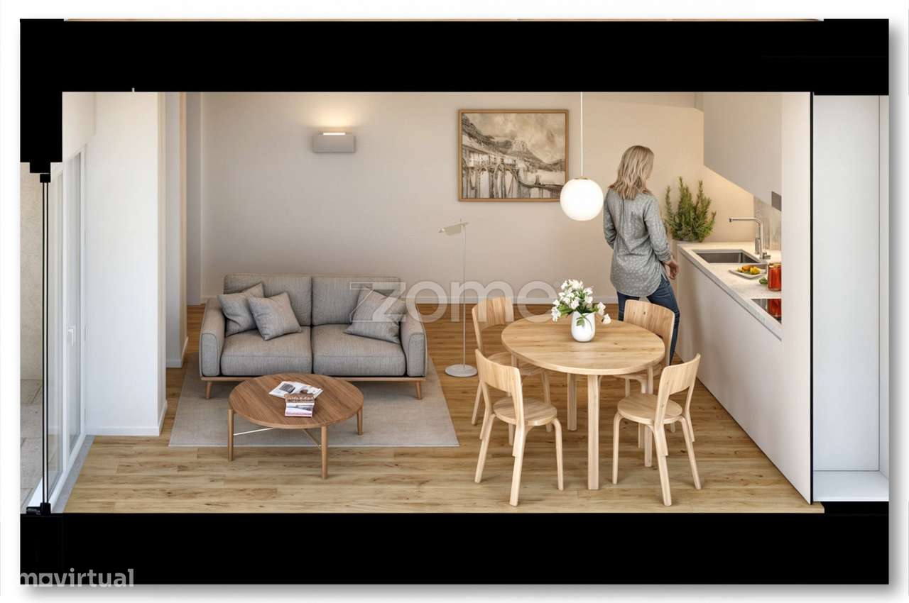 T0 com terraço no centro do Porto. - Grande imagem: 4/25