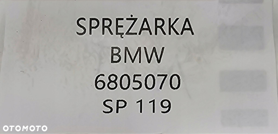 NOWA ORG SPRĘŻARKA BMW E71 F01 F02 F06 F07 F10 F11 F12 F13 F15 F16 F30 F31 - 7