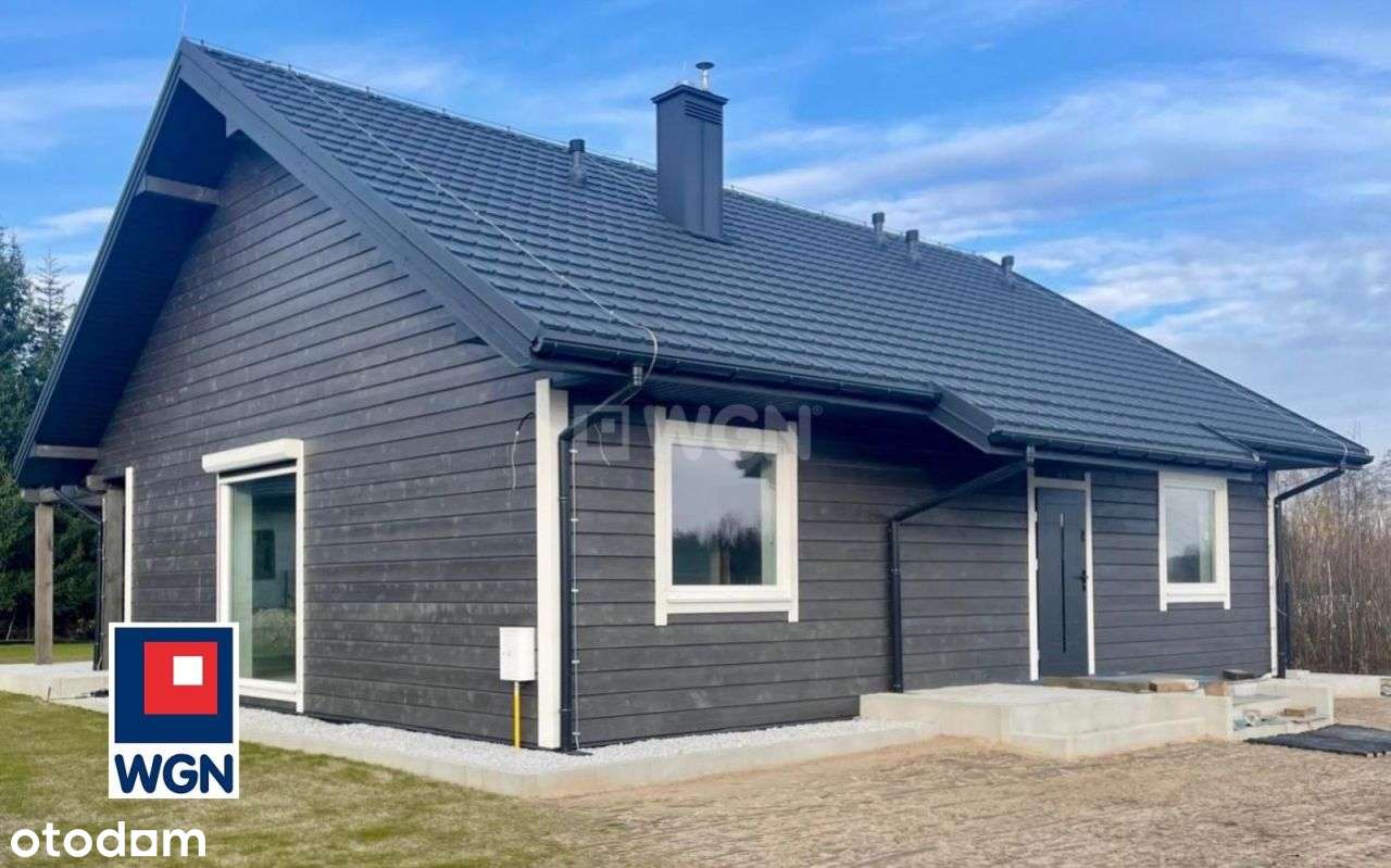 Dom szkieletowy z antresolą, przestrzeń, zieleń, cisza-3