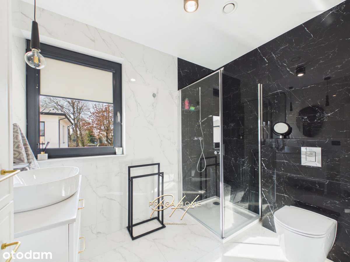 Nowoczesny segment bliźniaka | 100 m² | Wawer-8