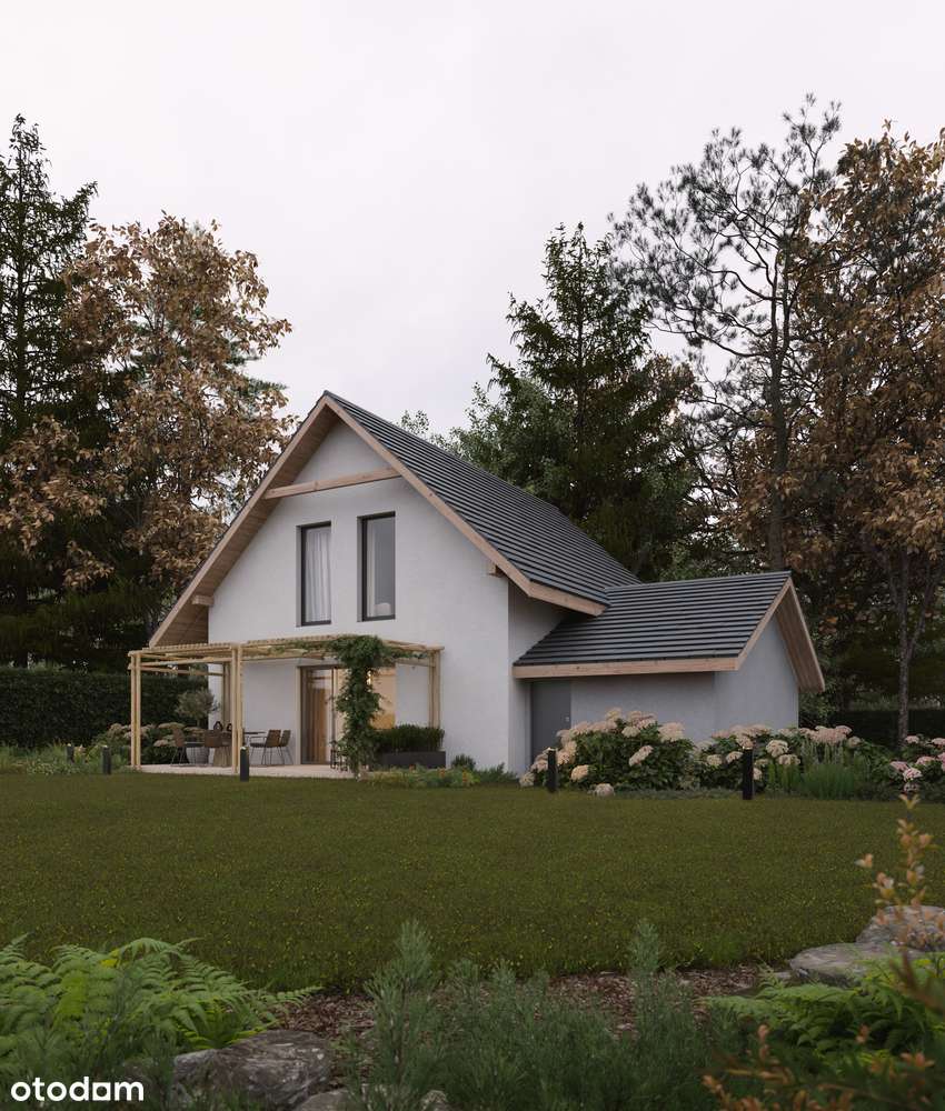 Piękny Dom Wolnostojący z garażem - Szafir I-8