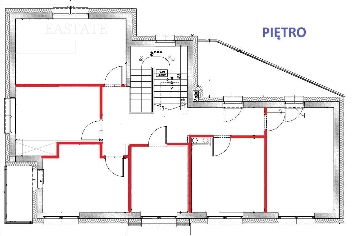 Wolnostojący Dom w Sulejówku – 5 Sypialni, Bez PC - Pełny obrazek: 5/17