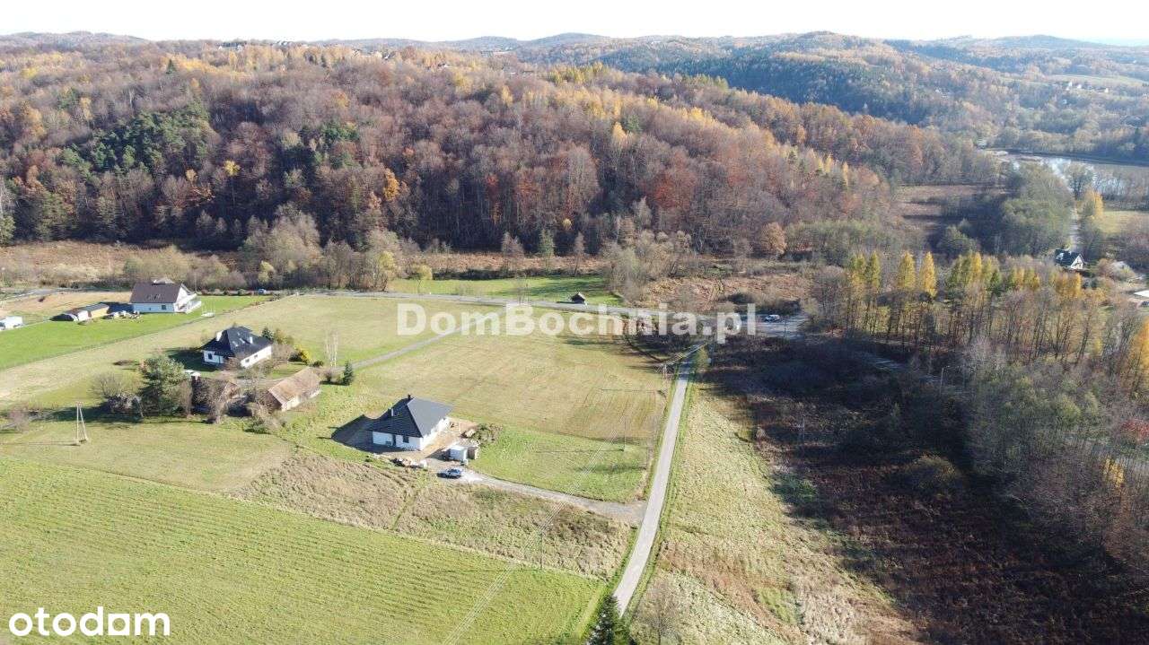 Olchawa działka budowlana z projektem Nowy Wiśnicz-12