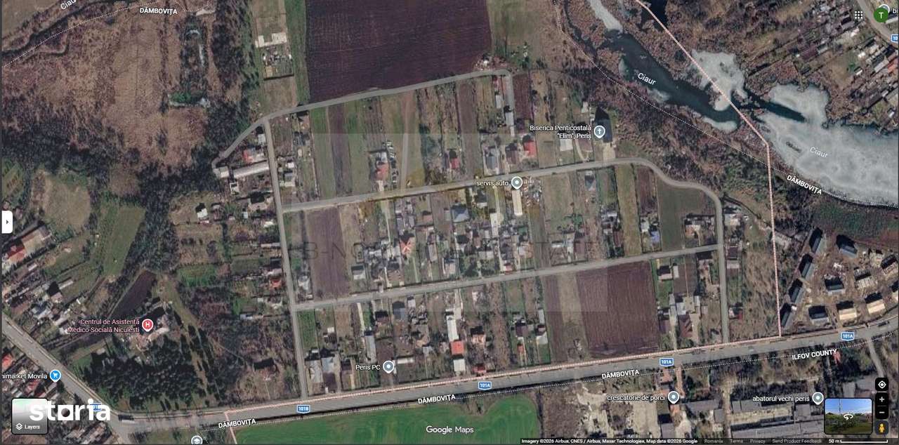 Teren de vânzare Movila – Periș | Toate utilitățile | Loturi 400 mp și-1