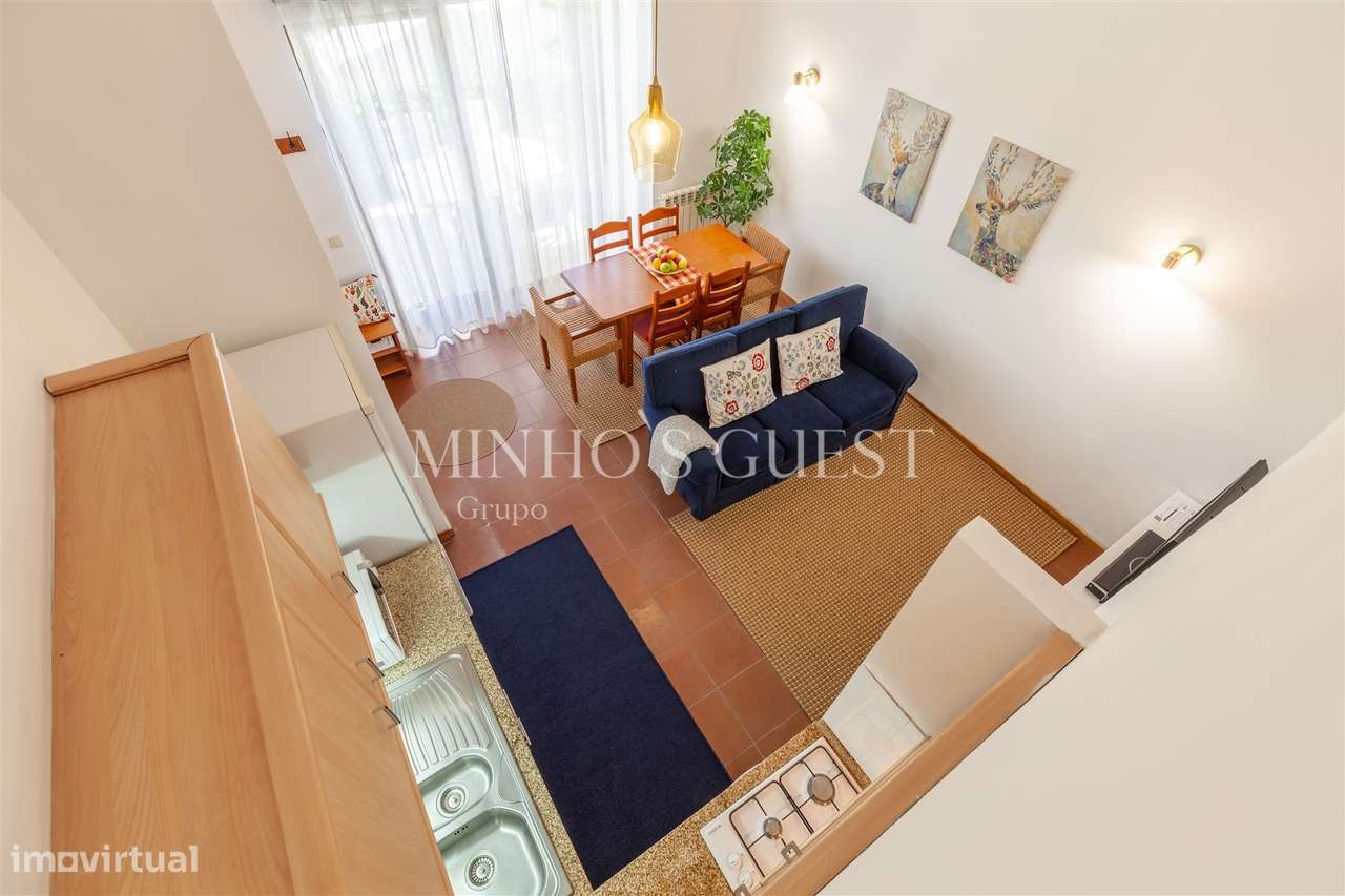 Moradia T2 (Duplex) em Condomínio Fechado - Caniçada, Gerês-12