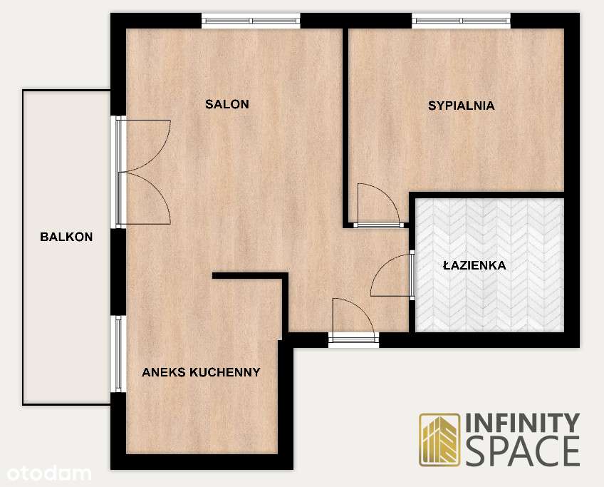 2 pokoje z widokiem 15 piętra na całą Warszawę!-12