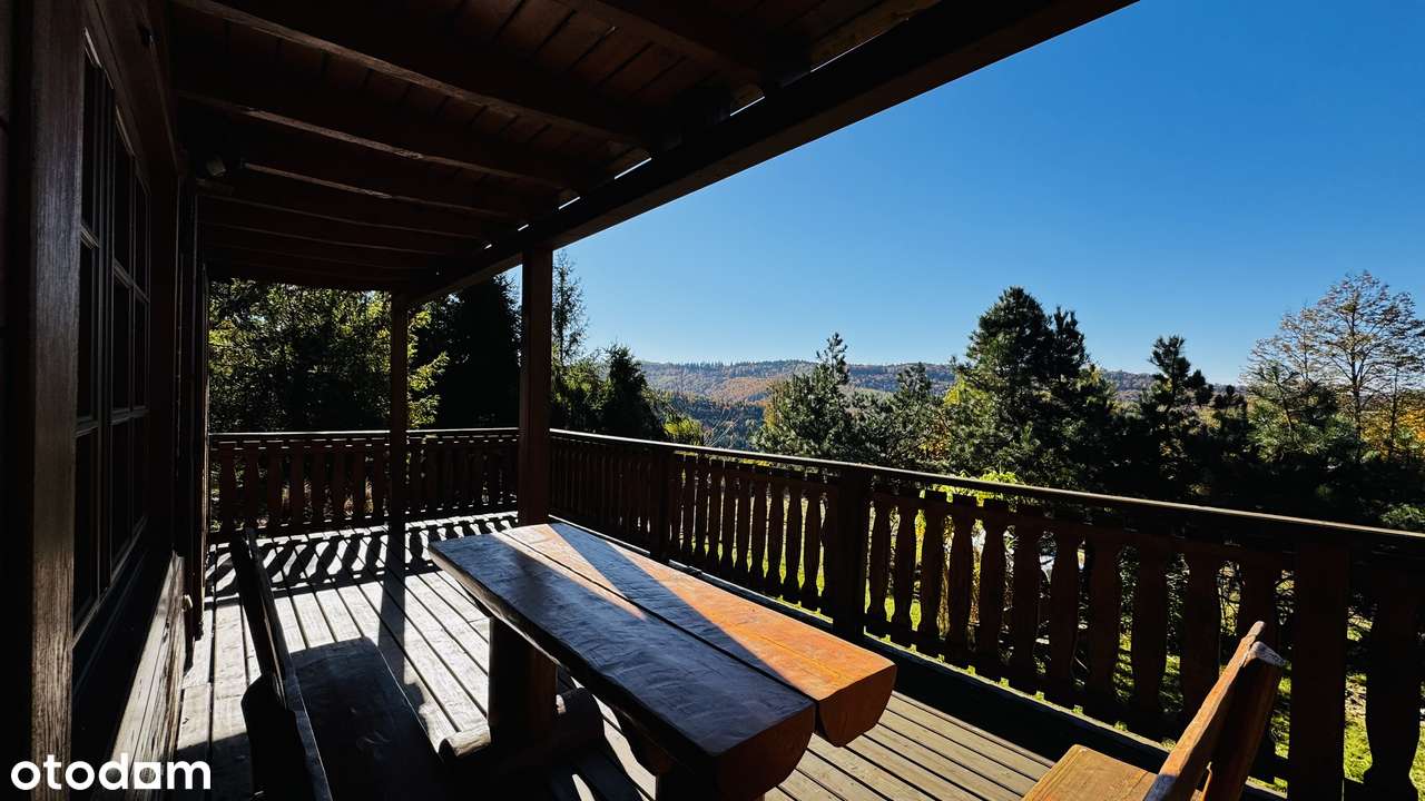 Dom pod szczerym lasem - widoki , tarasy , balia , wędzok BRENNA-8