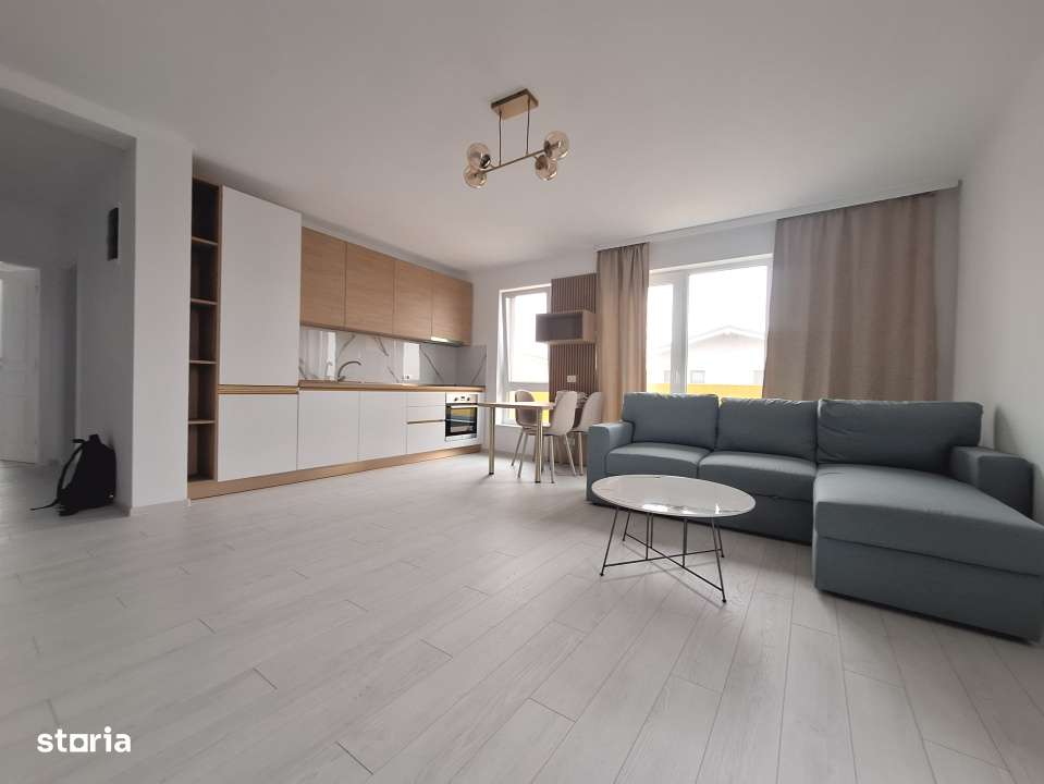 Apartament 2 camere in Giroc- proiect verde + panuori solare-mobilat s-0