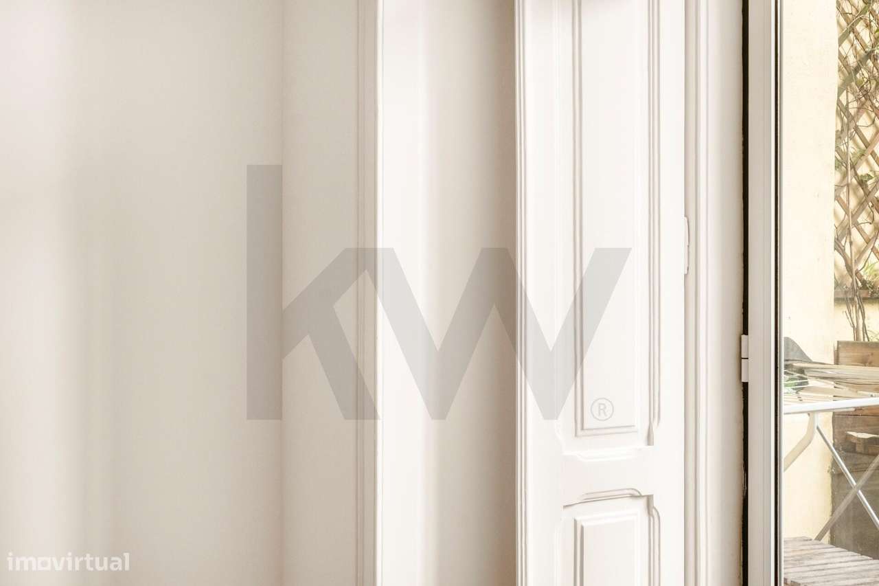 Apartamento T3 com Terraço em Campo de Ourique - Grande imagem: 3/16