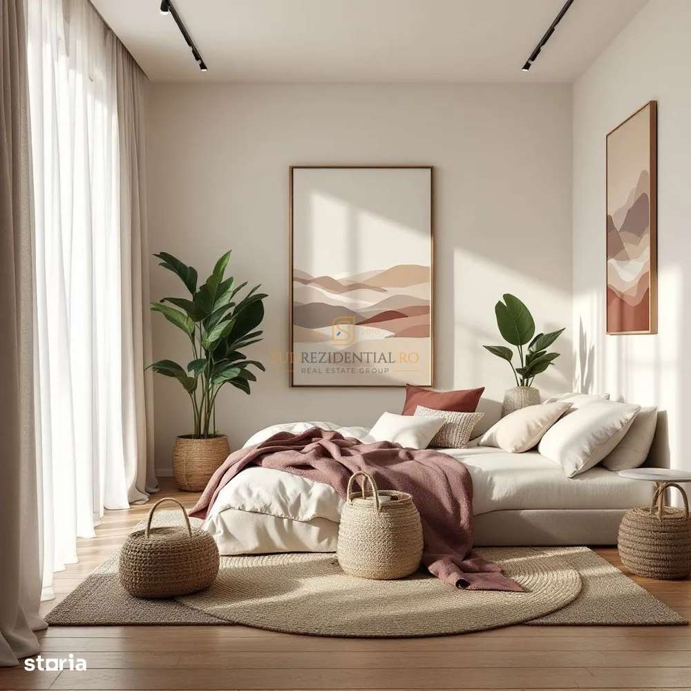 Apartament nou cu 2 camere si balcon generos, ansamblu rezidential, S4 - Imagine principală: 3/20