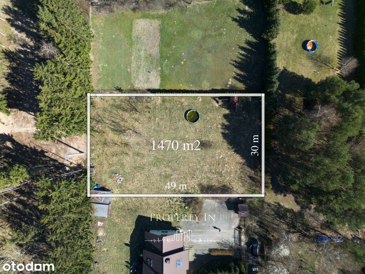 DZIAŁKA | 1470 M2 | JACHRANKA - Pełny obrazek: 2/7