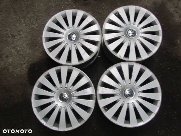 volkswagen passat b6 alufelgi aluminiowe 17" - 1