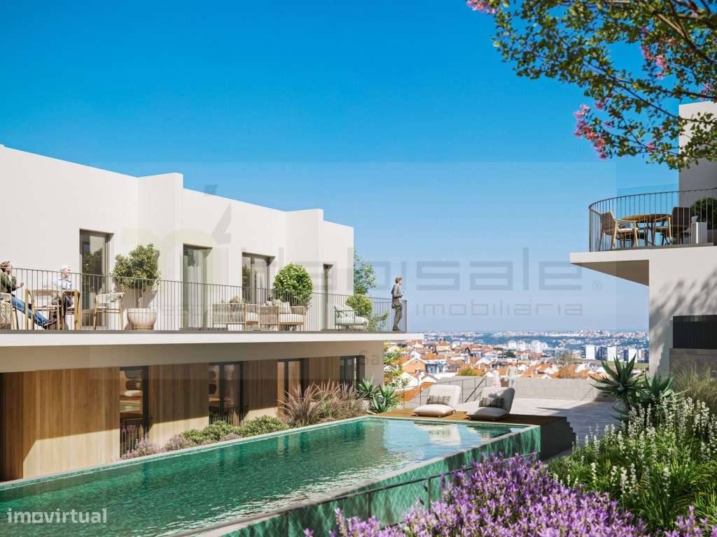 T3 em Condomínio Privado com Piscina no Centro de Famões - Grande imagem: 5/22