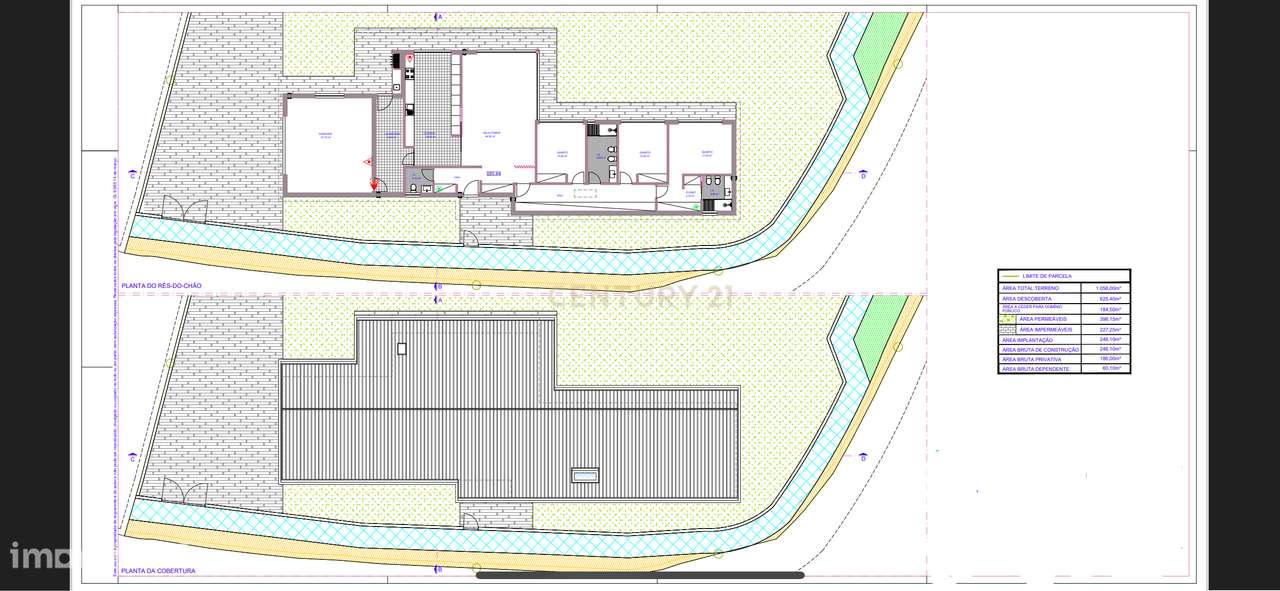Terreno com Projeto Aprovado para Moradia Térrea com Piscina – Baltar - Grande imagem: 2/15