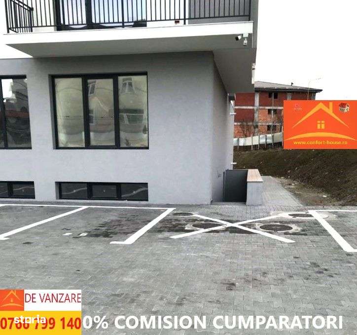 Spatiu Comercial nou&amenajat 2 intrari/2bai/2centrale/PVC tripan - Imagine principală: 4/20