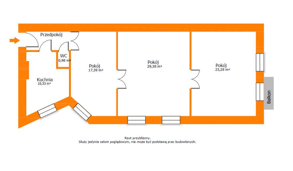 Przestronność i historia – kamienica w Centrum - Pełny obrazek: 3/6