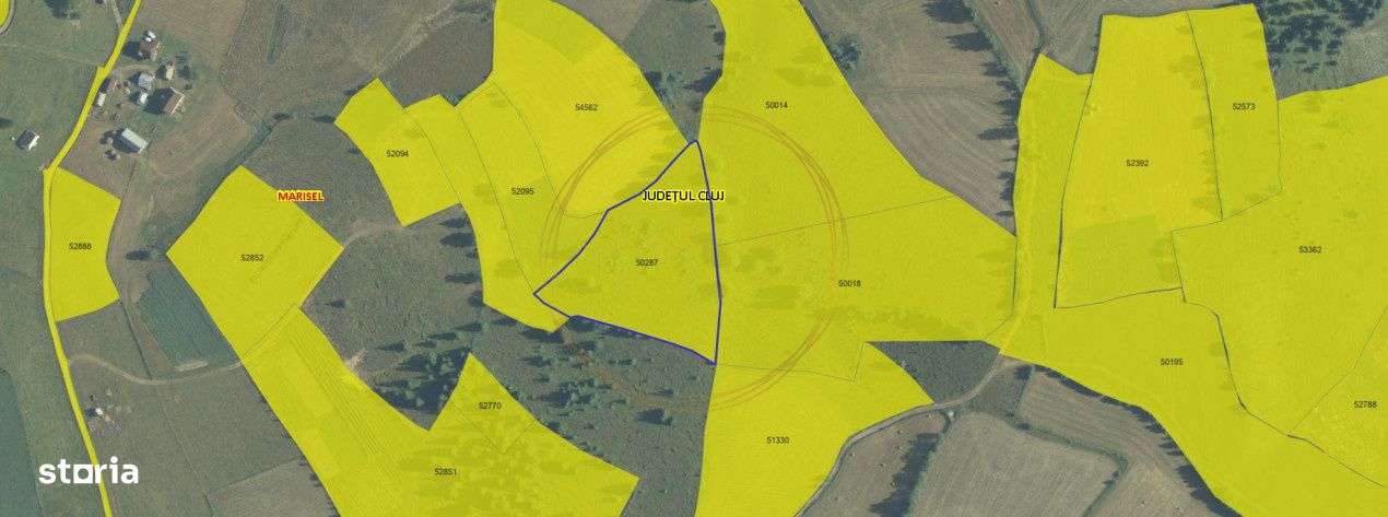 Teren intravilan in Marisel, 10630 mp, zona Cabana Motilor - Imagine principală: 4/4