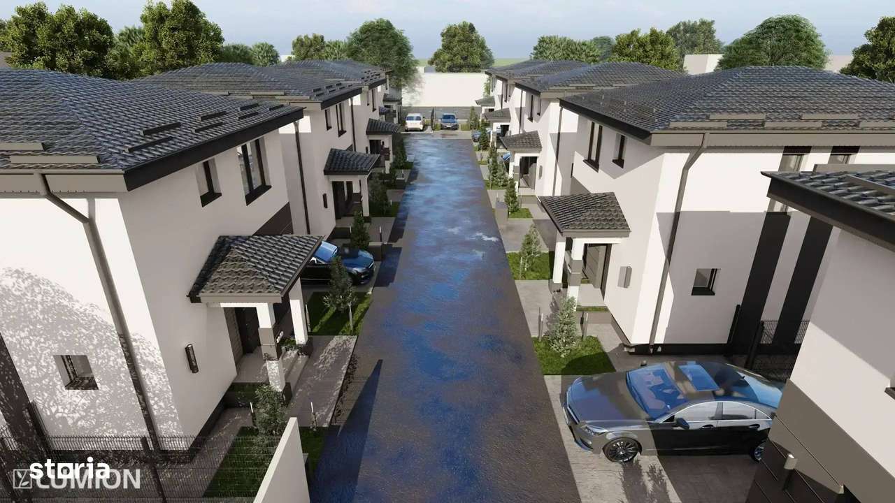 Ansamblu Residential | Vile 4 Camere Afumati I Curte | 0 COMISION - Imagine principală: 3/10