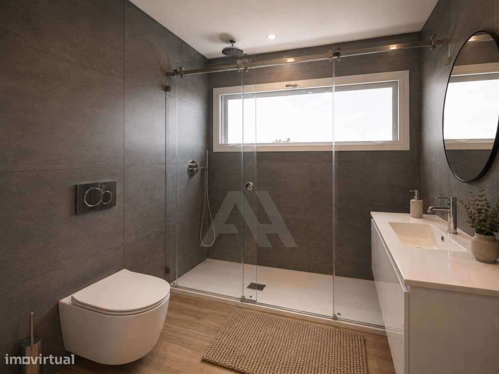Moradia T5 na Amoreira com vista mar, piscina e jardim privativo-31