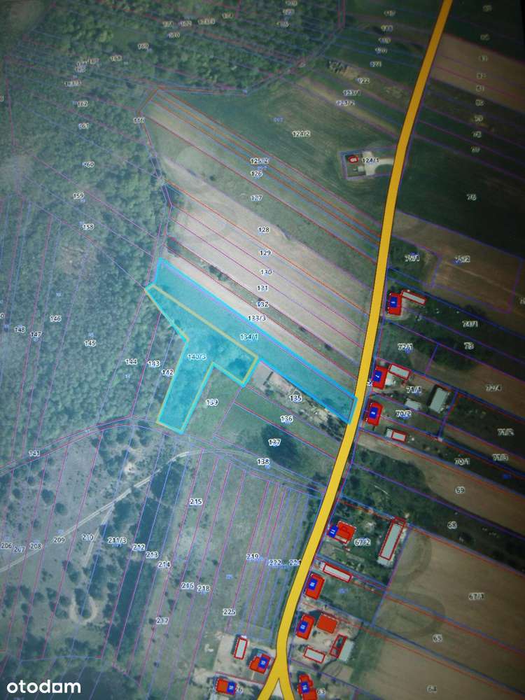 Dz. rolna z wyd. war. zabud. bud. mieszk. jednorodz. i  garaż  5000m2-0