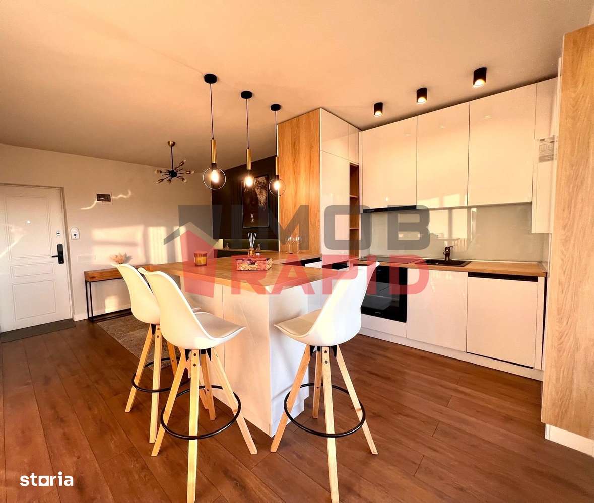 De inchiriat apartament de lux cu 2 camere și loc de parcare - Imagine principală: 1/9